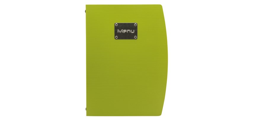 Portamenù Rio - 1 inserto doppio incluso - A4 - 24 x 34 cm - verde - Securit