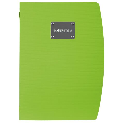 PortamenU' Rio - 1 inserto doppio incluso - A4 - 24 x 34 cm - verde - Securit