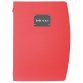 Portamenù Rio - 1 inserto doppio incluso - A4 - 24 x 34 cm - rosso - Securit