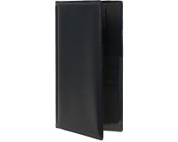 Portaconto Basic - 23,7 x 12,5 cm - PVC - nero - 4+2 buste fisse incluse - Securit