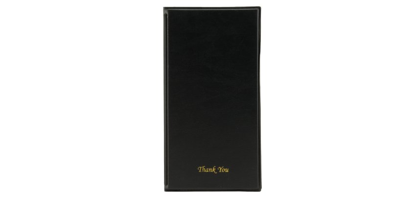 Portaconto Basic - 23,7 x 12,5 cm - PVC - nero - Securit