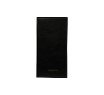 Portaconto Basic - 23,7 x 12,5 cm - PVC - nero - 4+2 buste fisse incluse - Securit
