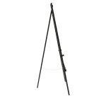 Cavalletto in legno nero - altezza 165 cm - Securit