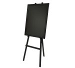 Cavalletto in legno nero - altezza 165 cm - Securit