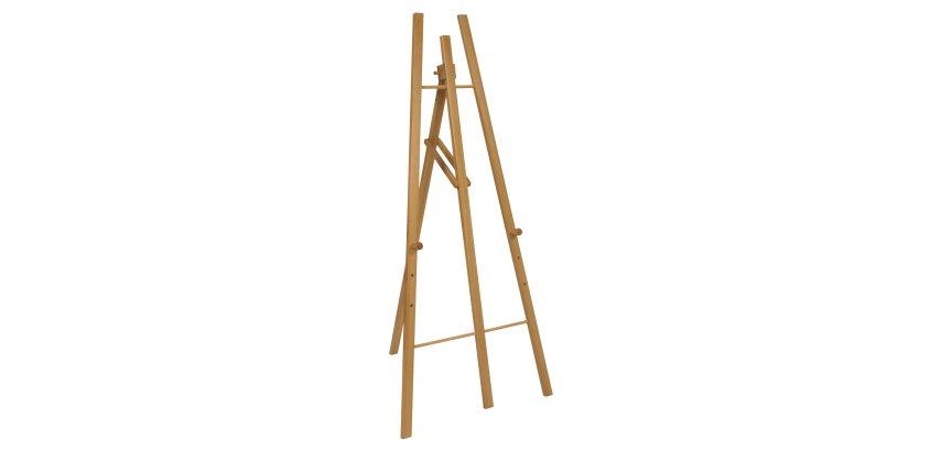 Cavalletto in legno Teak - altezza 165 cm - Securit