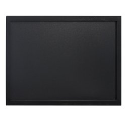 Lavagna Woody - cornice nera - 40 x 60 cm - Securit