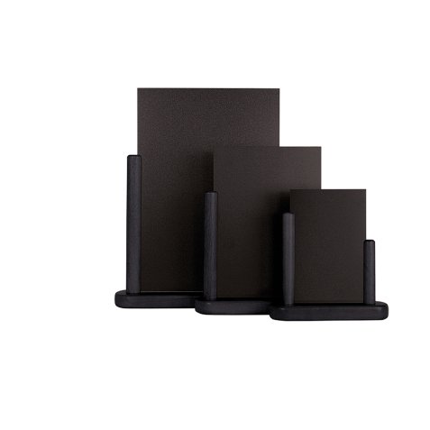 Lavagna da tavolo Elegant - A4 - 27,5 x 32 x 7 cm - nero - Securit