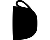 EN_SILHOUETTE ARDOISE MUR TASSE