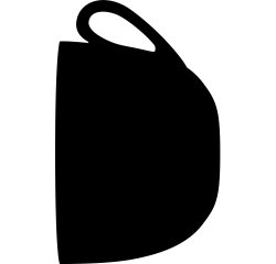 EN_SILHOUETTE ARDOISE MUR TASSE