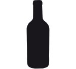 Lavagna da parete Silhouette - 49,5 x 19,5 cm - forma bottiglia - nero - Securit