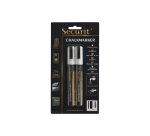 Marcatore a gesso liquido  - punta media da 2,00-6,00mm - bianco - Securit - conf. 2 pezzi