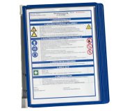 Leggio da parete Vario Wall 5 - 5 pannelli Sherpa inclusi - blu - Durable