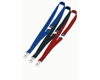 Cordoncini portabadge - larghezza 2 cm - blu - Durable - conf. 10 pezzi