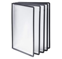 Pannelli di ricambio Sherpa per leggii Vario - nero - Durable - conf. 5 pezzi