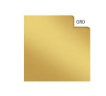 Carta velina - 50 x 70 cm - 24 gr - oro - Rex Sadoch - busta 24 fogli