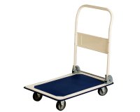 Carrello portatutto PZS150 - pieghevole - 74 x 48 x 83 cm - portata massima 150 kg - bianco/blu - Serena Group