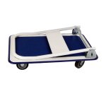 Carrello portatutto PZS150 - pieghevole - 74 x 48 x 83 cm - portata massima 150 kg - bianco/blu - Serena Group