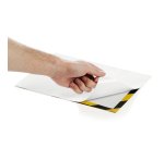 Cornice Duraframe Security - adesiva - pannello magnetico - A4  (21 x 29,7 cm) - giallo/nero - Durable