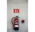 Cornice Duraframe Security - adesiva - pannello magnetico - A4  (21 x 29,7 cm) - rosso/bianco - Durable