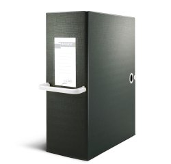 Scatola archivio Big Next - dorso 16 cm - 25 x 35 cm - nero/bianco - Sei Rota