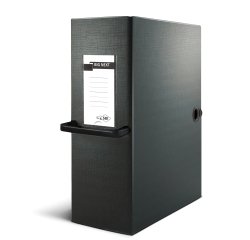 Scatola archivio Big Next - dorso 16 cm - 25x35 cm - nero/nero - Sei Rota