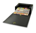 Scatola archivio Big Next - dorso 20 cm - 25 x 35 cm - nero/verde - Sei Rota