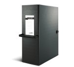 Scatola archivio Big Next - dorso 20 cm - 25 x 35 cm - nero/nero - Sei Rota