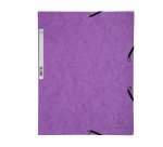 Exacompta Elasticated Folder, 3-Flap, 400gsm Pressboard, A4