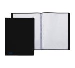 Portalistini Sviluppo - liscio - PP - 22 x 30 cm - 30 buste - nero - Favorit