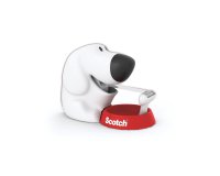Dispenser Fido - 1 rotolo Scotch Magic 810 1,9 cm x 7,5 m incluso - bianco/nero - Scotch