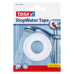 Gb_ruban isolant ´stopwater´, 12 mm x 12 m, blanc