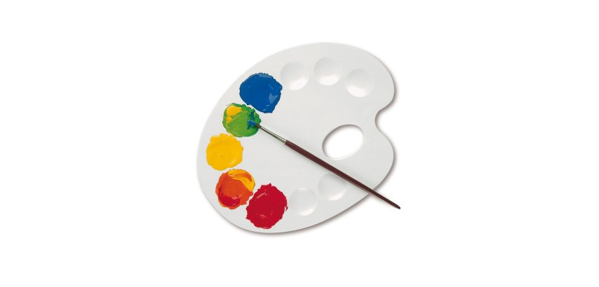 Tavolozza per miscelazione - 220x144x199mm - 10 scomparti - Primo