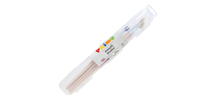Primo 1239PTQ10 artist paintbrush 10 pc(s)