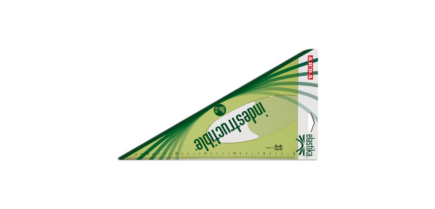 Squadra serie Elastika - 60gradi - 30cm - Arda