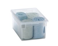 Contenitore multiuso Light Box M/2 - 19,5x28x13,2 cm - 6 L - plastica -  trasparente - Terry