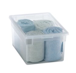 Contenitore multiuso Light Box M/2 - 19,5x28x13,2 cm - 6 L - plastica -  trasparente - Terry