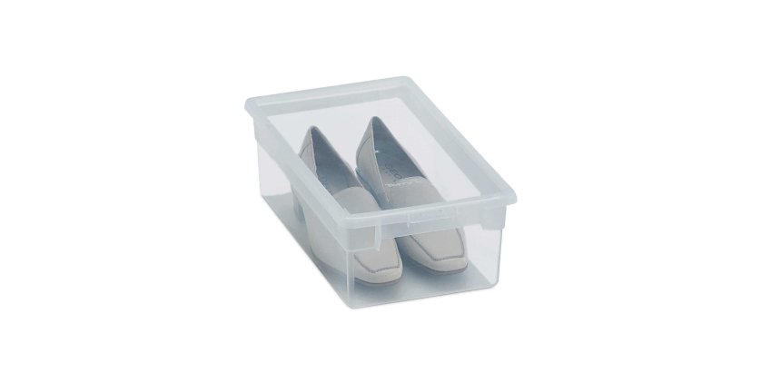 Contenitore multiuso Light Box XS - 19x33,4x11 cm - 5 L - plastica - trasparente - Terry
