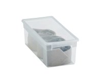 Contenitore multiuso Light Box S - 17,8x39,6x13,2 cm - 7 L - plastica - trasparente - Terry