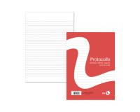 Foglio protocollo - A4 - 1 rigo - 60 gr - BM - conf. 20 pezzi