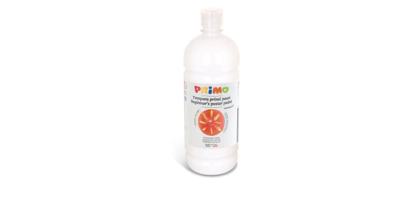 Primo 204BR1000100 tempera paint 1000 ml Bottle White