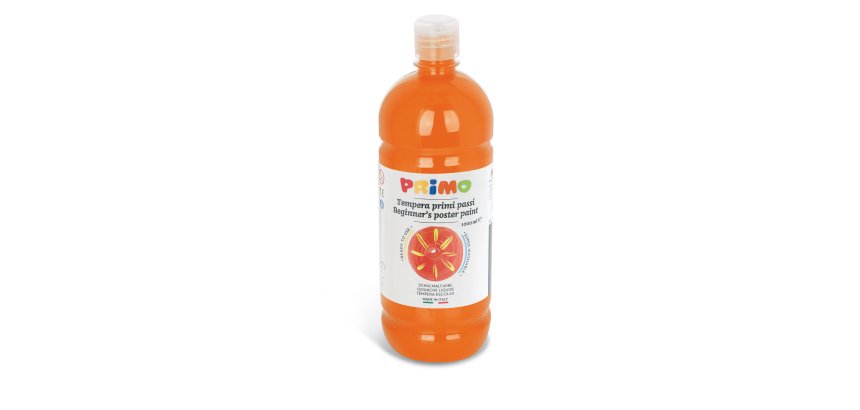 Primo 204BR1000250 tempera paint 1000 ml Bottle Orange