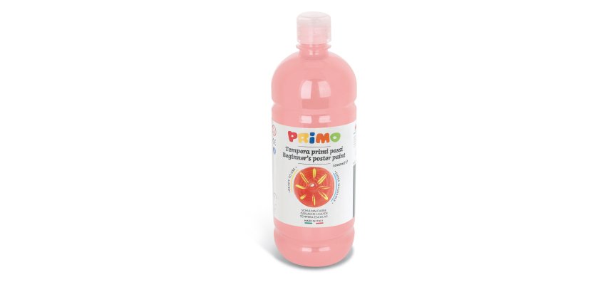 Tempera pronta Primi Passi - 1 L - rosa - Primo