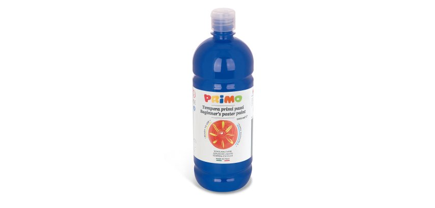 Tempera pronta Primi Passi - 1 L - blu oltremare - Primo
