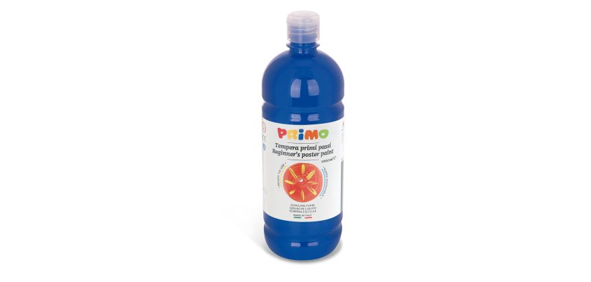 Primo 204BR1000500 tempera paint 1000 ml Bottle Blue