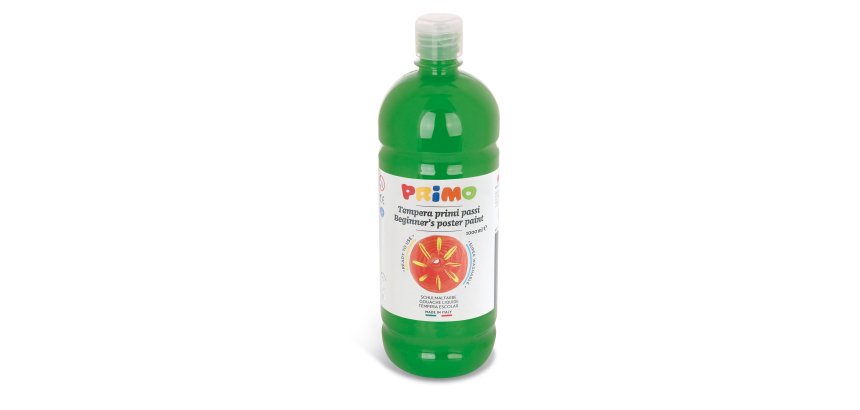 Tempera pronta Primi Passi - 1 L - verde brillante - Primo