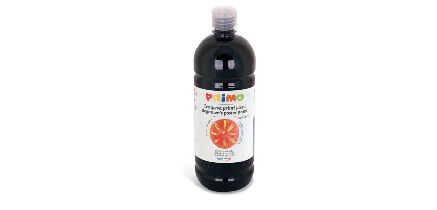Tempera pronta Primi Passi - 1 L - nero - Primo