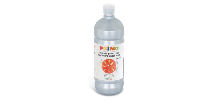 Tempera pronta Primi Passi - 1 L - argento - Primo