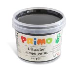 Ditacolor colori a dita - 100ml  - c/pennello - Primo - valigetta 6 colori