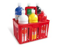 Tempera pronta Primi Passi - 1 L - colori assortiti - Primo - conf. 6 pezzi
