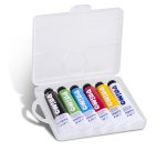 Tubi tempera - 18 ml - colori assortiti - Primo - astuccio 6 pezzi
